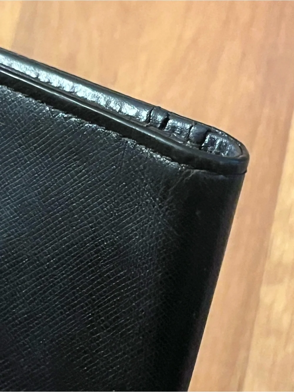 kate spade Black Saffiano Zip Wallet with Gold Logo - Picture 7 of 8